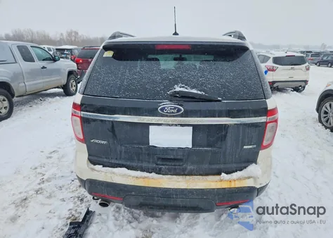 2012 Ford Explorer Limited z USA, uszkodzony, nr VIN 1FMHK8F82CGB00858